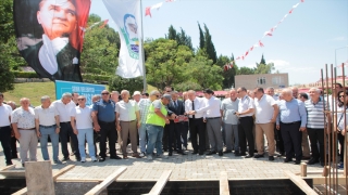 Serik’te belediye fırınının temeli atıldı