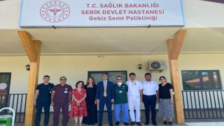 Serik’te Gebiz Semt Polikliniği hizmet girdi
