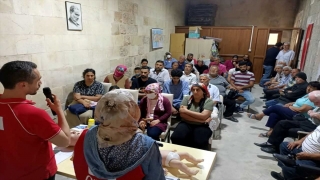 Mersin’de vatandaşlara ilk yardım eğitimi verildi