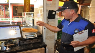 Isparta’da Kurban Bayramı öncesi fırın ve tatlıcılar denetlendi