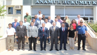 Mersin Valisi Pehlivan, Anamur’da ziyaretlerde bulundu