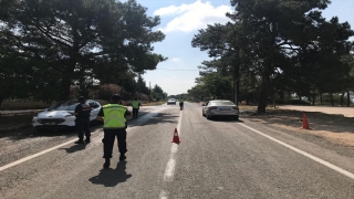 Mersin’de karadan ve havadan trafik denetimi yapıldı