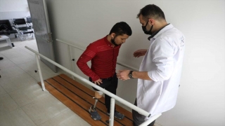 Gaziantep Büyükşehir Belediyesi bünyesindeki protez merkezi engellilere hizmet veriyor