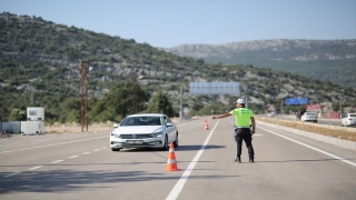 AntalyaKonya kara yolunda bayram trafiği yoğunluğu