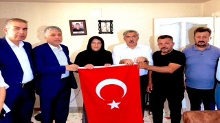 TBMM Dijital Mecralar Komisyonu Başkanı Yayman, şehit ailelerini ziyaret etti