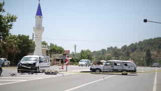 Antalya’da trafik kazasında 1 kişi öldü, 1 kişi yaralandı