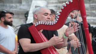 Victor Espinola, Aspendos Antik Tiyatrosu’nda sahne aldı