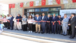 Kahramanmaraş’ta Ali Rıza ve Seher Zeybek Mahalle Konağı hizmete açıldı