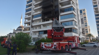 Adana’da yangın çıkan ev kullanılamaz hale geldi