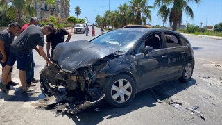 Alanya’da trafik kazasında 4 kişi yaralandı