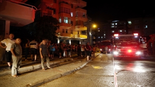 Antalya’da evde çıkan yangın söndürüldü