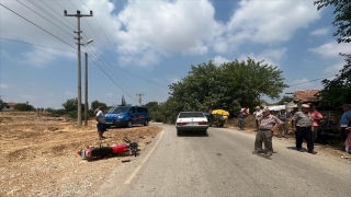 Serik’te otomobil ile motosikletin çarpışması sonucu 1 kişi yaralandı