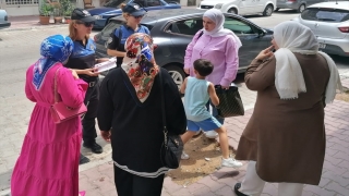 Mersin’de bir ayda 3 bin 335 kadın, KADES hakkında bilgilendirildi