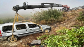 Antalya’da aracın devrilmesi sonucu 1 kişi öldü, 1 kişi yaralandı
