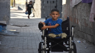 Adanalı 8 yaşındaki Muhammed protez bacakla yürüyecek