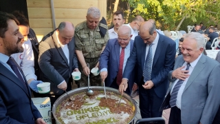 Kahramanmaraş’ta şehit aileleri ve gazilere aşure ikramı yapıldı