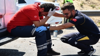 Gaziantep’te kaza yapan araca müdahale eden ekiplere yolcu otobüsü çarptı, 16 kişi öldü