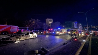 Kahramanmaraş’ta zincirleme trafik kazasında 3 kişi yaralandı