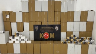 Gaziantep’te 3 milyon 580 bin makaron ele geçirildi