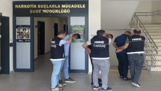 Kahramanmaraş’ta uyuşturucu operasyonlarında 5 zanlı yakalandı