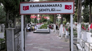 Kahramanmaraş’ta Kur’an okumayı öğrenen şehit çocuğu, babasını şehadetinin 6’ncı yılında andı