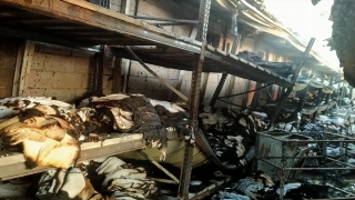 Antalya’da otelin çamaşırhanesinde çıkan yangın söndürüldü