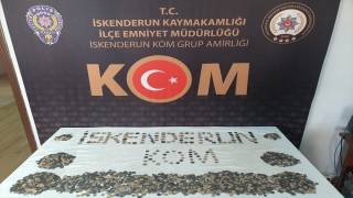Hatay’da 4 bin 500 sikke ele geçirildi