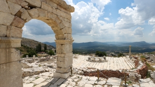 ”Aşkların ve imparatorların şehri” Sagalassos, FPV dron ile görüntülendi
