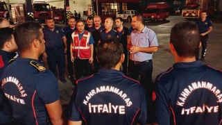 Kahramanmaraş’tan Mersin’deki yangın söndürme çalışmalarına destek