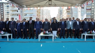 Bakan Bozdağ, Kozan’da yeni adliye binasının temel atma töreninde konuştu: (1)