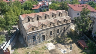 Isparta’daki Aya Baniya Kilisesi’nin restorasyonu sürüyor