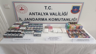 Manavgat’ta kaçak sigara operasyonunda 1 kişi gözaltına alındı