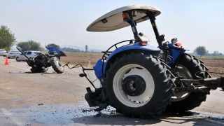 Osmaniye’de traktör ile otomobilin çarpıştığı kazada 1 kişi öldü, 4 kişi yaralandı