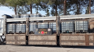 Adana’da 37 bin 250 litre kaçak akaryakıt ele geçirildi
