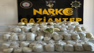 Gaziantep’te 128 kilo 900 gram esrar ele geçirildi