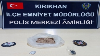 Hatay’da üzerinde uyuşturucu bulunan şüpheli tutuklandı