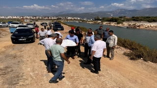 Milletvekili Uslu, Yapraklı Deresi Mendireği’nde incelemelerde bulundu