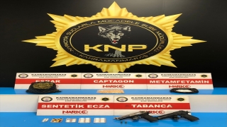 Kahramanmaraş’ta uyuşturucu operasyonunda yakalanan 2 zanlı tutuklandı