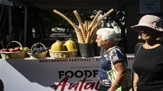 Uluslararası Antalya Gastronomi Festivali ”FoodFest Antalya” başladı