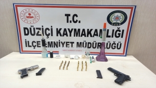 Osmaniye’de evinde tabanca ve uyuşturucu bulunduran zanlı yakalandı