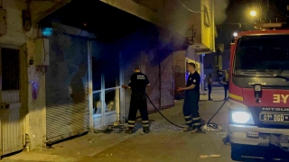 Adana’da bir iş yerindeki patlama hasara neden oldu