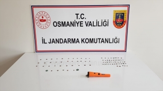 Osmaniye’de tarihi eser operasyonunda 88 sikke ele geçirildi