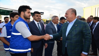 Dışişleri Bakanı Mevlüt Çavuşoğlu, Manavgat’ta ziyaretlerde bulundu