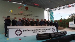 Burdur’da Çavdır İmam Hüseyin Cemevi’nin temeli törenle atıldı