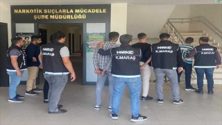 Kahramanmaraş’ta uyuşturucu operasyonunda yakalanan 5 zanlı tutuklandı
