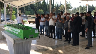 Adana’da kazada hayatını kaybeden skuter sürücüsünün cenazesi defnedildi