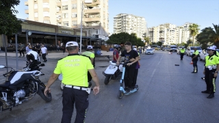 Adana’da elektrikli skuter denetimi gerçekleştirildi