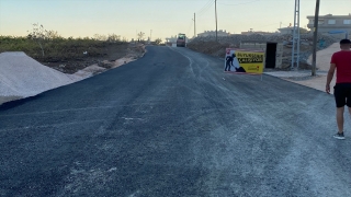 Kahramanmaraş’ta yol yapım çalışmaları devam ediyor