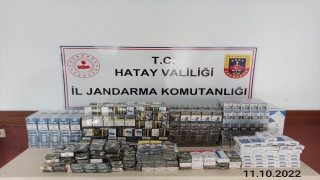 İskenderun’da gümrük kaçağı 1132 paket sigara ele geçirildi