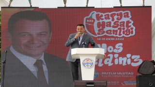 Antalya’da ”Kaş Kapya Hasat Şenliği” yapıldı